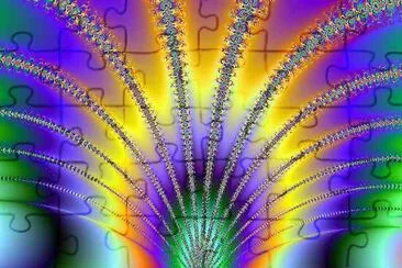 Fractal Fountain (sumbitted by Stanley Miller) jigsaw puzzle