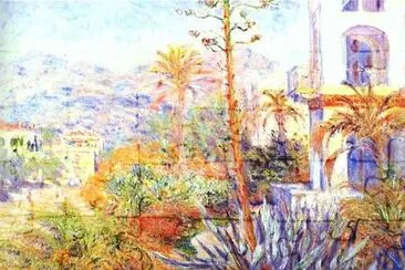 Claude Monet. Villas en Bordighera. 1884.