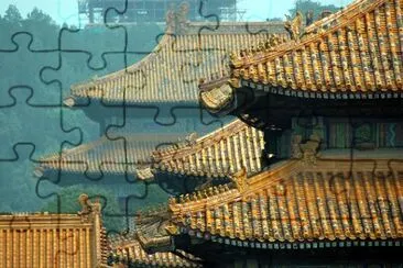 Chinese temple jigsaw puzzle