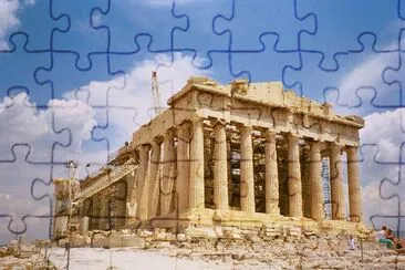 Parthenon, Athens, Greece. jigsaw puzzle