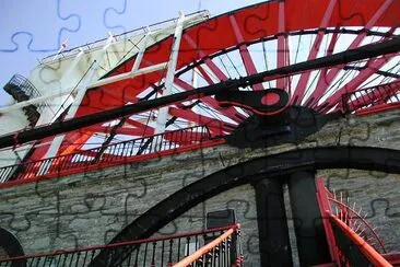 The Lady Isabella Waterwheel, Laxey, the Isle of Man jigsaw puzzle