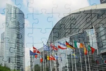 La defense drapeaux, France jigsaw puzzle