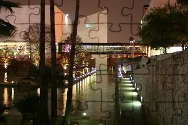 Paseo de Sta. Lucia, Monterrey, Mexico jigsaw puzzle