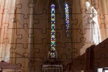 Abbey church, Portugal jigsaw puzzle