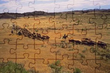 Roundup jigsaw puzzle