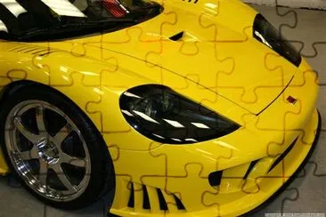 Sports car jigsaw puzzle