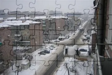 Avetyan Gyulbekyan intersection - Yerevan, Armenia jigsaw puzzle