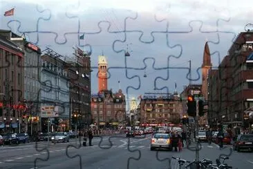 Centre of Copenhagen, Denmark jigsaw puzzle