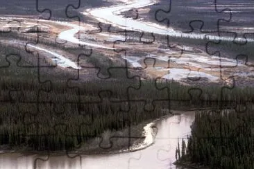 Lower Sheenjek River jigsaw puzzle