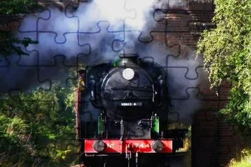 Train jigsaw puzzle