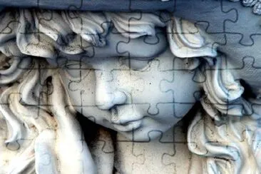 Sad Statue jigsaw puzzle