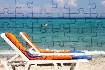 Beach, Greece jigsaw puzzle