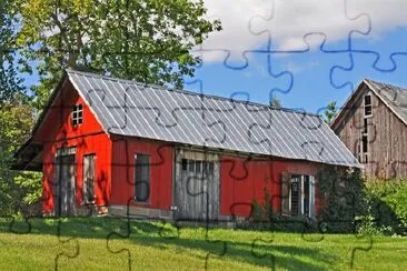 Farm, Michigan, USA jigsaw puzzle