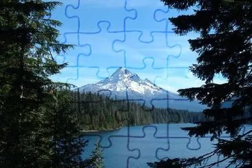 Lost Lake, Oregon, USA jigsaw puzzle