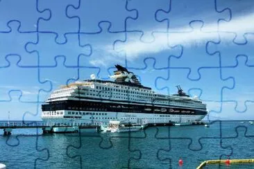 Cruise ship jigsaw puzzle