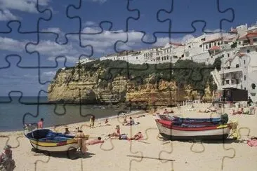 The beach jigsaw puzzle