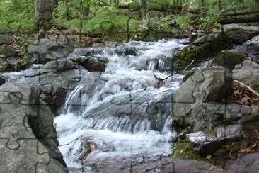 Waterfall jigsaw puzzle