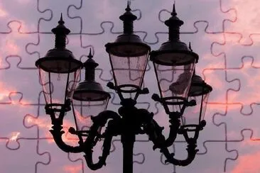 Street lamps jigsaw puzzle