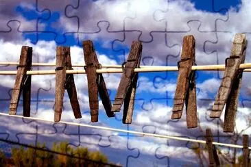 clothesline jigsaw puzzle