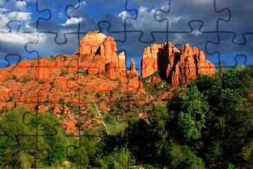 Cathedral Rock, Arizona, USA jigsaw puzzle