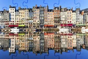 Honfleur, France jigsaw puzzle