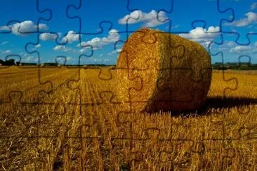 Hay Bales jigsaw puzzle