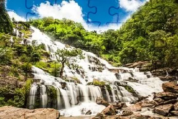 Cascata Mae Ya Chiang Mai Thailandia