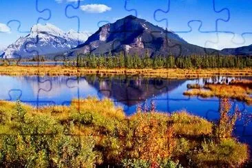 Vermillion Lakes, Alberta, Canada jigsaw puzzle