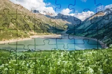 Big Almaty Lake, Kazakhstan jigsaw puzzle