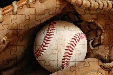 Baseball jigsaw puzzle