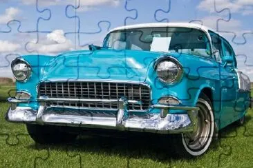 Chevy 57 jigsaw puzzle