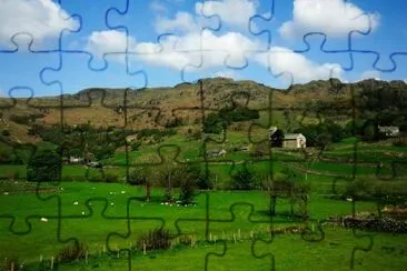 Isolated Farm jigsaw puzzle