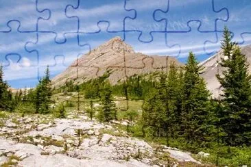 Ribbon Lake Kananaskis, Alberta, Canada jigsaw puzzle