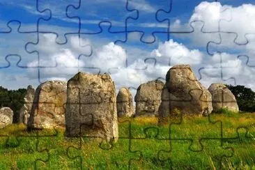 Megalithic Monuments in Brittany, France jigsaw puzzle