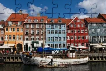 Nyhavn in Copenhagen jigsaw puzzle