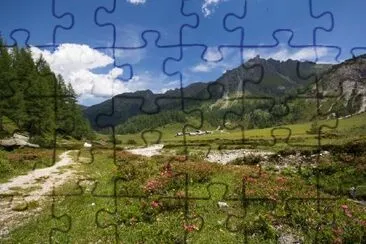 Alps Scenery jigsaw puzzle