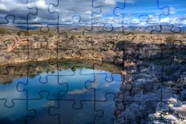 Montezuma Well, Arizona, USA jigsaw puzzle