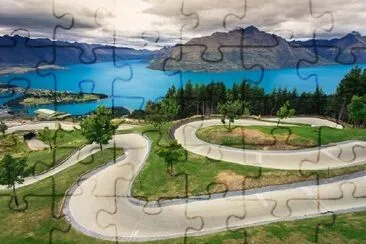 Beautiful Lake and Mountain jigsaw puzzle