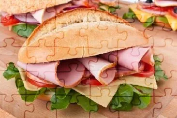 white Bread Sandwiches jigsaw puzzle