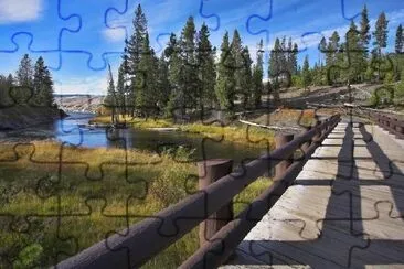 Bridge Over a Stream jigsaw puzzle