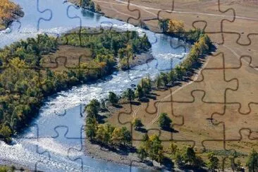 Blue River jigsaw puzzle