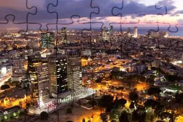 Tel Aviv Cityscape, Israel jigsaw puzzle