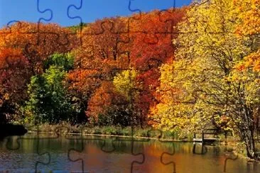 Autumn on the Pond jigsaw puzzle