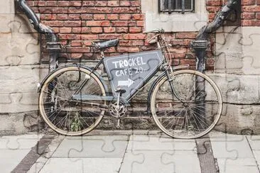 Cafe Bicycle jigsaw puzzle