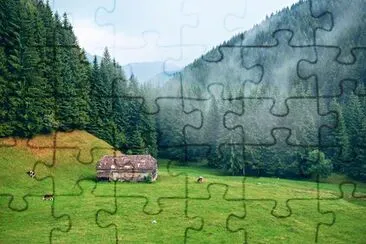 Moieciu de Sus, Romania jigsaw puzzle