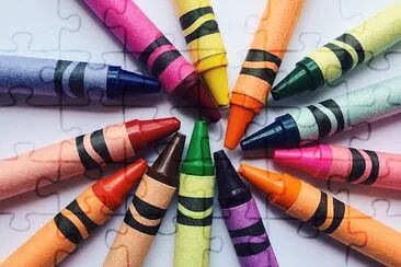 Kids Crayons jigsaw puzzle