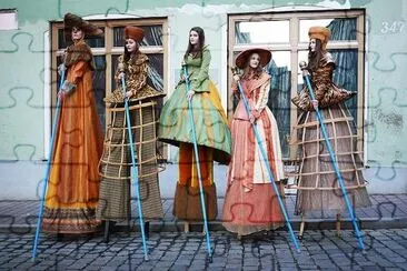 Landsberg Traditional Costumes jigsaw puzzle