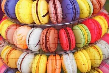 Colorful Macaroons  jigsaw puzzle