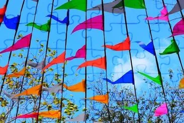 Colorful Flags jigsaw puzzle