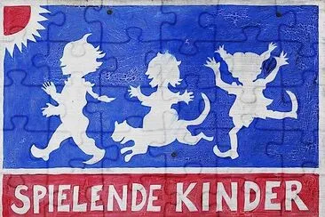 Spielende Kinder jigsaw puzzle